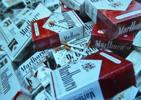 کشف ۸۰۰ هزار نخ سیگار قاچاق در اهواز