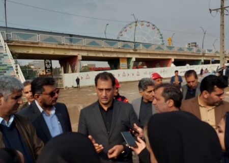 تسهیل ترافیک و اتصال شرق و غرب خرمشهر با بهره برداری از پل شهدای خدمت
