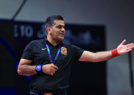 قضاوت داور آبادانی در دومین رقابت رنکینگ اتحادیه جهانی کشتی