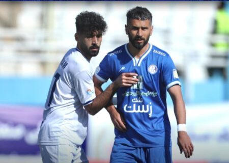 شکست تیم فوتبال استقلال خوزستان مقابل ملوان