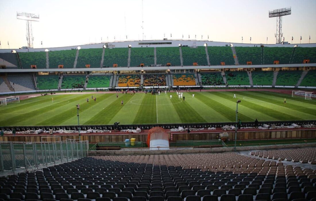 ورزشگاه آزادی پلمپ شد