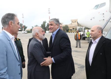 رییس سازمان انرژی اتمی ایران وارد خوزستان شد