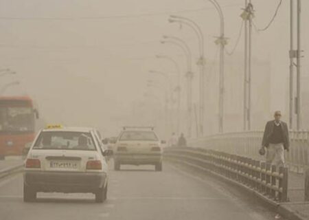 هوای هشت شهر خوزستان در وضعیت خطرناک قرار گرفت