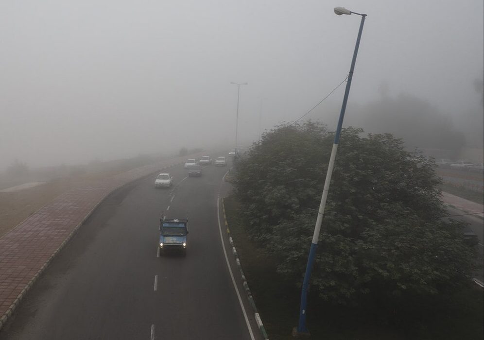 مناطق کوهستانی و جاده های مواصلاتی خوزستان مه آلود میشود