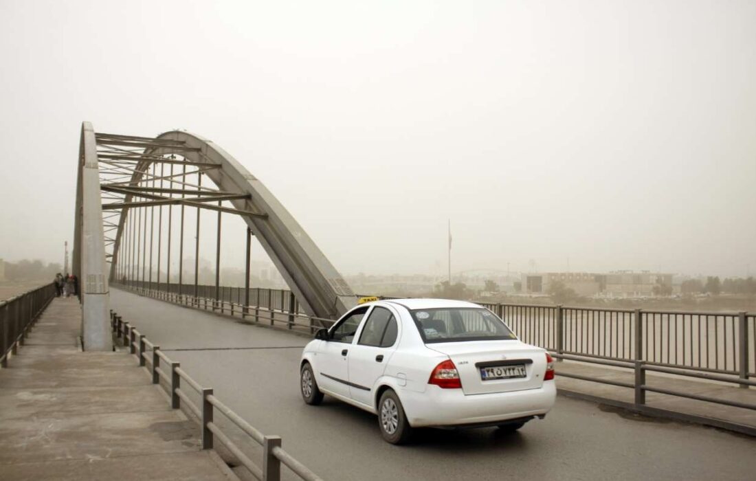آلودگی هوا در ۱۱ شهرخوزستان؛ هویزه در شرایط خطرناک تنفسی