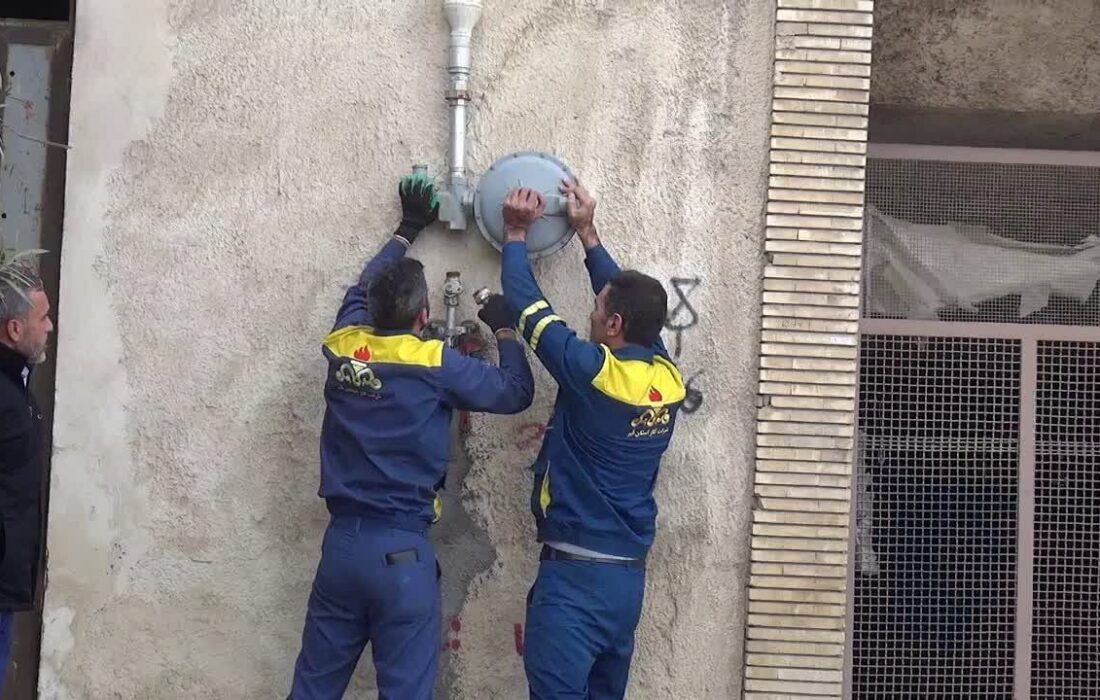 قطع گاز برخی مناطق شهرستان کارون به منظور توسعه شبکه گازرسانی