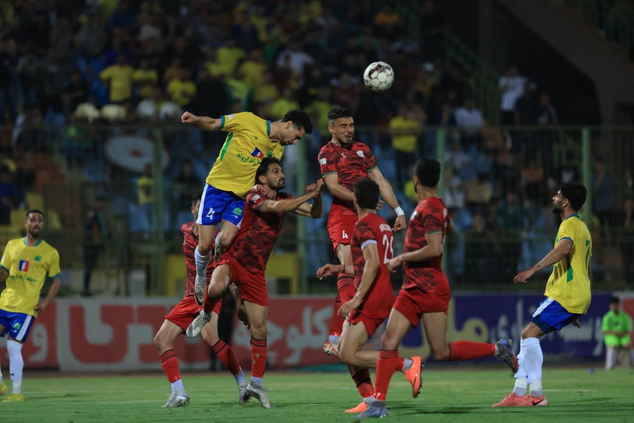 شکست خانگی صنعت‌نفت آبادان مقابل نیروی زمینی