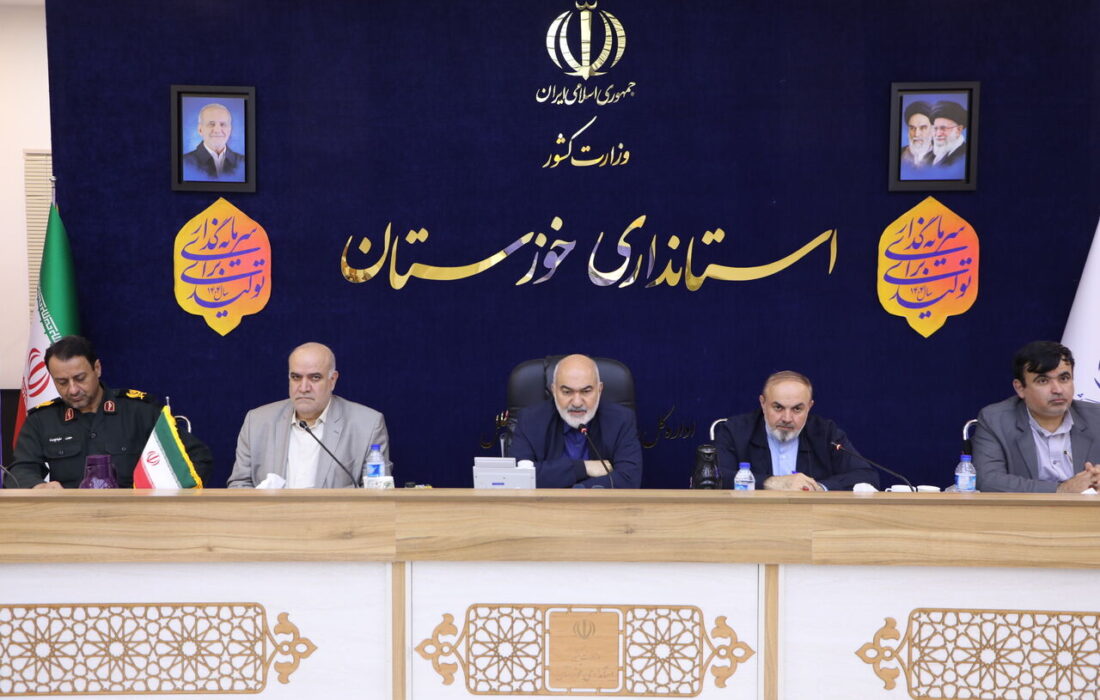 بانک اطلاعاتی مقابله با شرایط بحرانی خوزستان ایجاد شده است