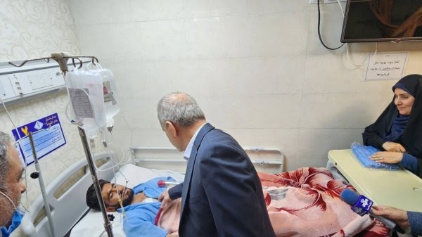 پزشکیان از مجروحان حادثه بندر شهید رجایی عیادت کرد