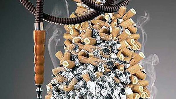 یک پُک قلیان برابر با ۲۰۰ نخ سیگار!