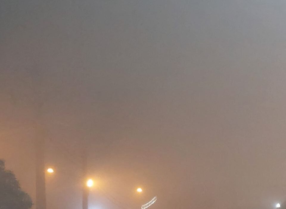 گرد و خاک شعاع دید در آبادان را به ۵۰ متر رساند