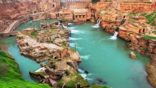 آغاز عملیات لایروبی بندمیزان تا آسیابهای آبی شوشتر