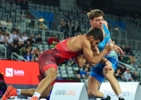 افتخارآفرینی کشتی گیران خوزستانی در مسابقات کشتی فرنگی المپیک دانش‌آموزی