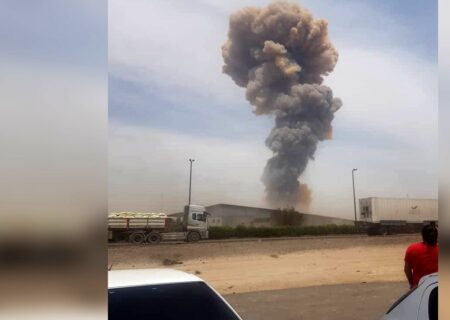 انفجار در بندر شهید رجایی بندرعباس