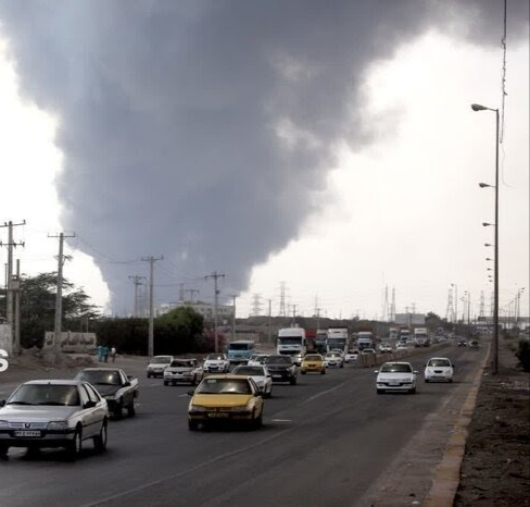 محدودیت تردد در جاده بندرخمیر و میدان سایت بندر شهید رجایی