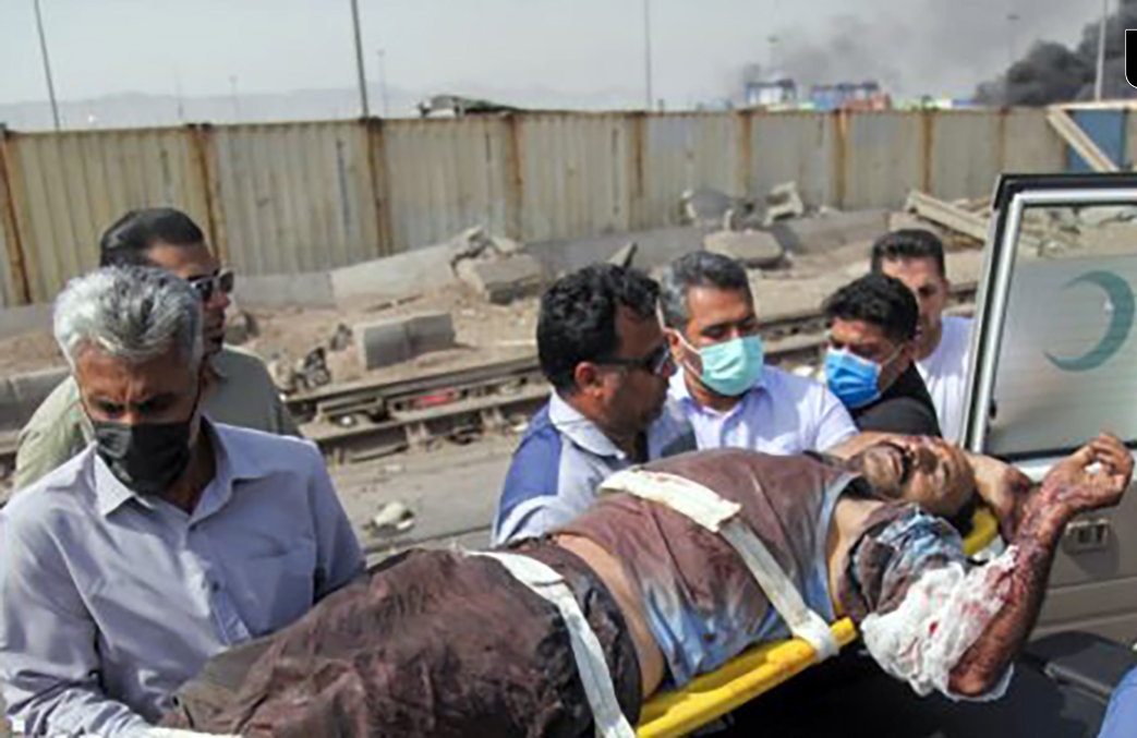 رئیس جمعیت هلال احمر: ۲۸ نفر در حادثه انفجار بندر شهید رجایی بندرعباس فوت کردند