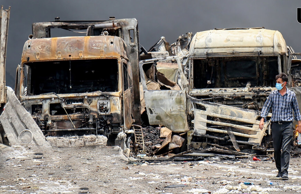 شهروندان بندرعباس از لباس مقاوم استفاده کنند؛ هشدار به خطرات ناشی از گازهای سمی