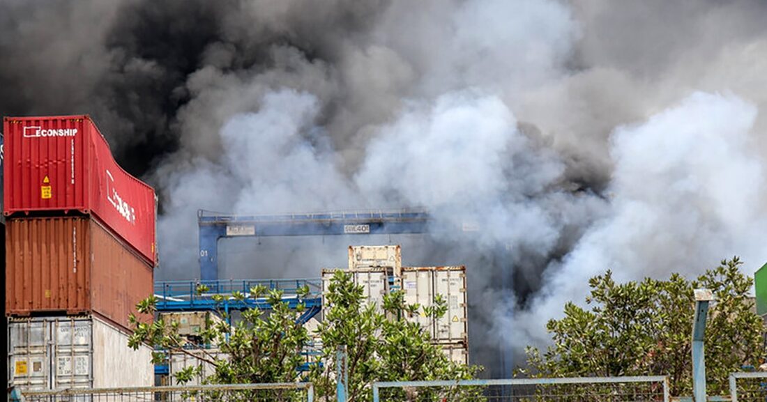 هیچ گزارشی از سرقت پس از انفجار در بندر شهید رجایی نداشتیم