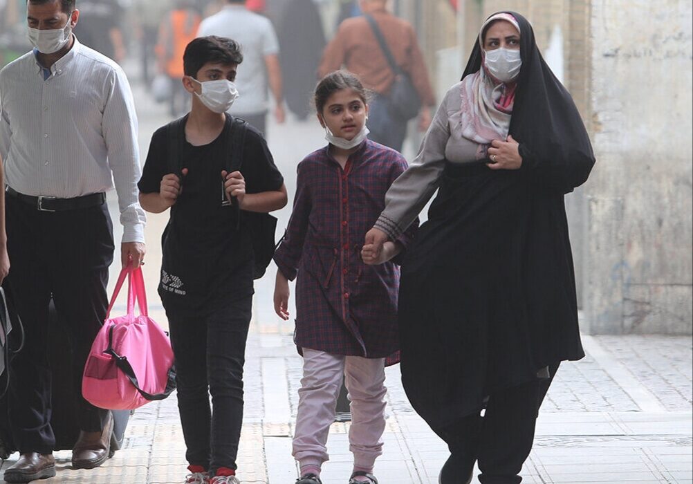 هویزه در وضعیت خطرناک تنفسی/هوای ۲ شهر خوزستان در وضعیت بسیار ناسالم