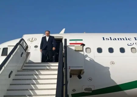 ورود عراقچی به رم