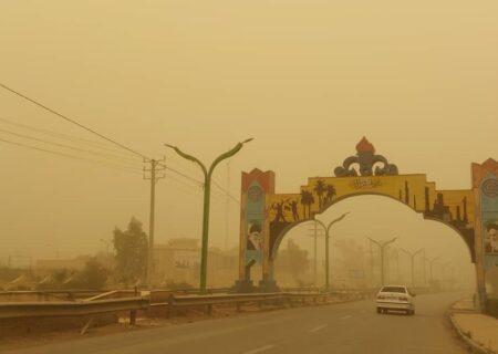 هوای خرمشهر در وضعیت بسیار ناسالم