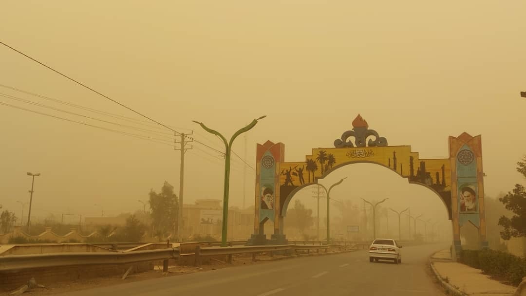 هوای خرمشهر در وضعیت بسیار ناسالم