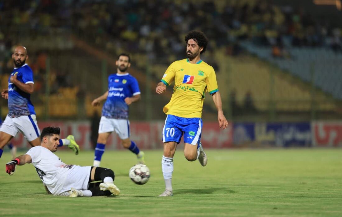 صنعت‌نفت آبادان با برد در برابر نفت‌وگاز گچساران مدعی صعود به لیگ برتر شد