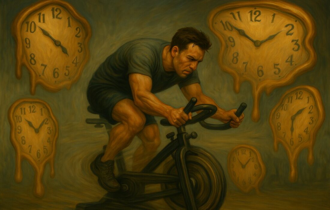 چرا وقتی ورزش میکنیم، زمان کندتر میگذرد؟