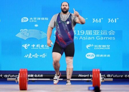 وزنه‌بردار ایران قوی‌ترین مرد آسیا شد