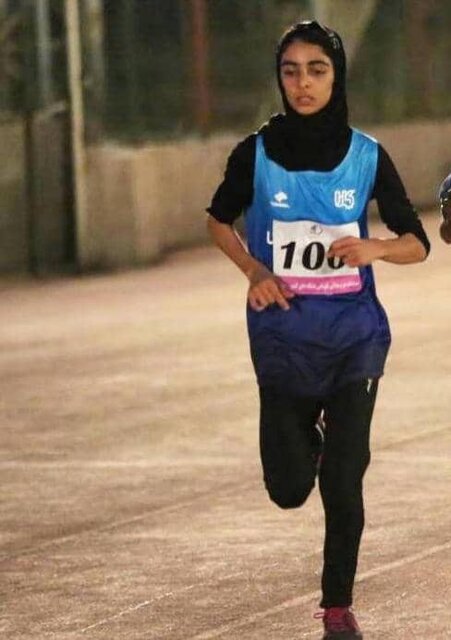 بازهم رکوردشکنی دختر دونده خوزستانی در مسابقات کشوری