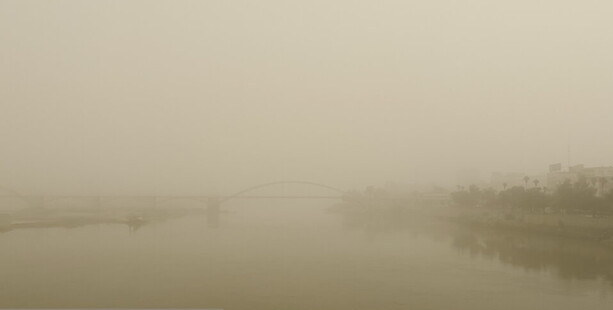 میزان گرد و غبار در اهواز به ۱۵ برابر حد مجاز رسید