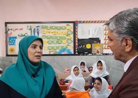 راضیه گل گل جم، معلم نمونه استان تهران شد