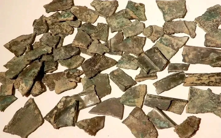 گنج 3 هزارسالۀ «زبالههای بازیافتی» در یک مزرعه کشف شد