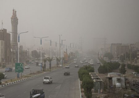 هوای چهار شهر خوزستان در وضعیت قرمز و ناسالم قرار گرفت