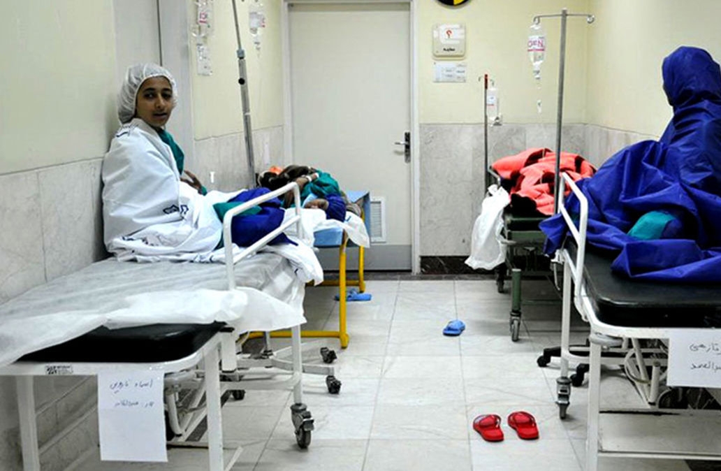 کرونا و بیماری های تنفسی اوج گرفته ولی بیمارستان ها تختی برای بستری بیماران ندارند / به ازای هر 10 هزار نفر فقط 17.20 تخت بیمارستانی وجود دارد !