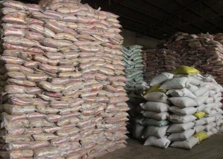 کشف ۲۴ تن برنج احتکار شده در اهواز