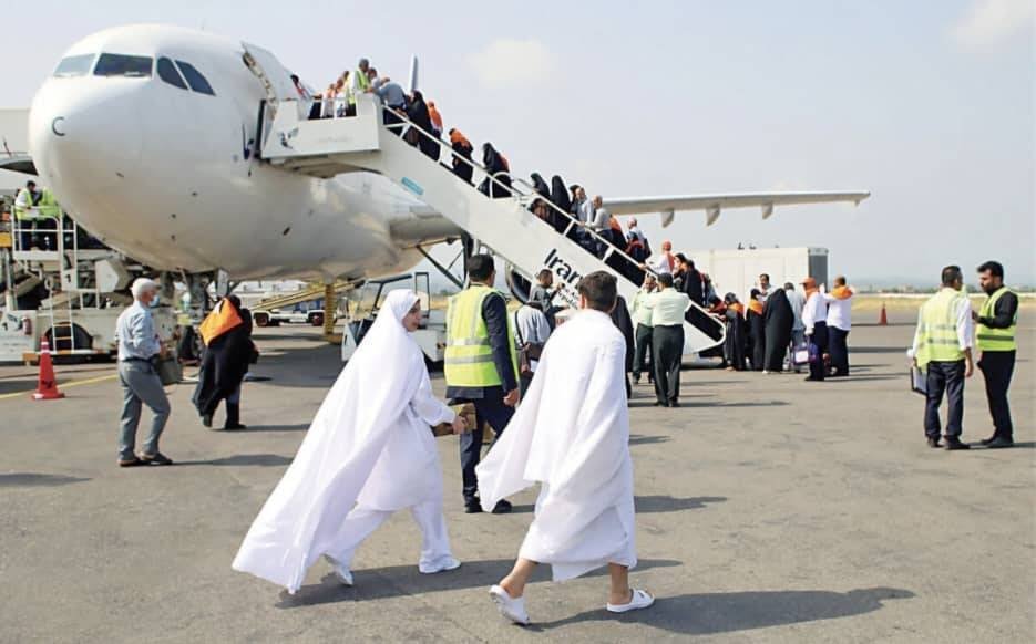پروازهای بازگشت حجاج تا اطلاع ثانوی لغو شد