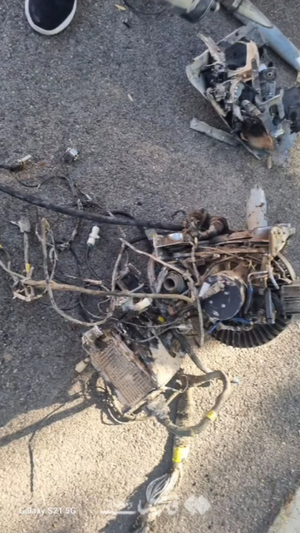 ساقط شدن دو پهپاد متخاصم بر فراز آسمان زنجان