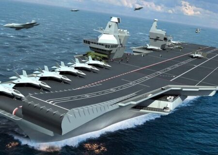 ۵۰ جنگنده و پهپاد پنهان‌کار همراه ناوهواپیمابر جدید ترکیه راهی دریا می‌شود