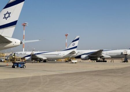 اراضی اشغالی پس از حمله آمریکا به ایران حریم هوایی خود را بست