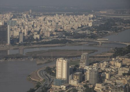 هوای اهواز در وضعیت قرمز