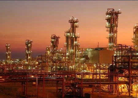 آتش‌سوزی در پالایشگاه گاز فجر جم