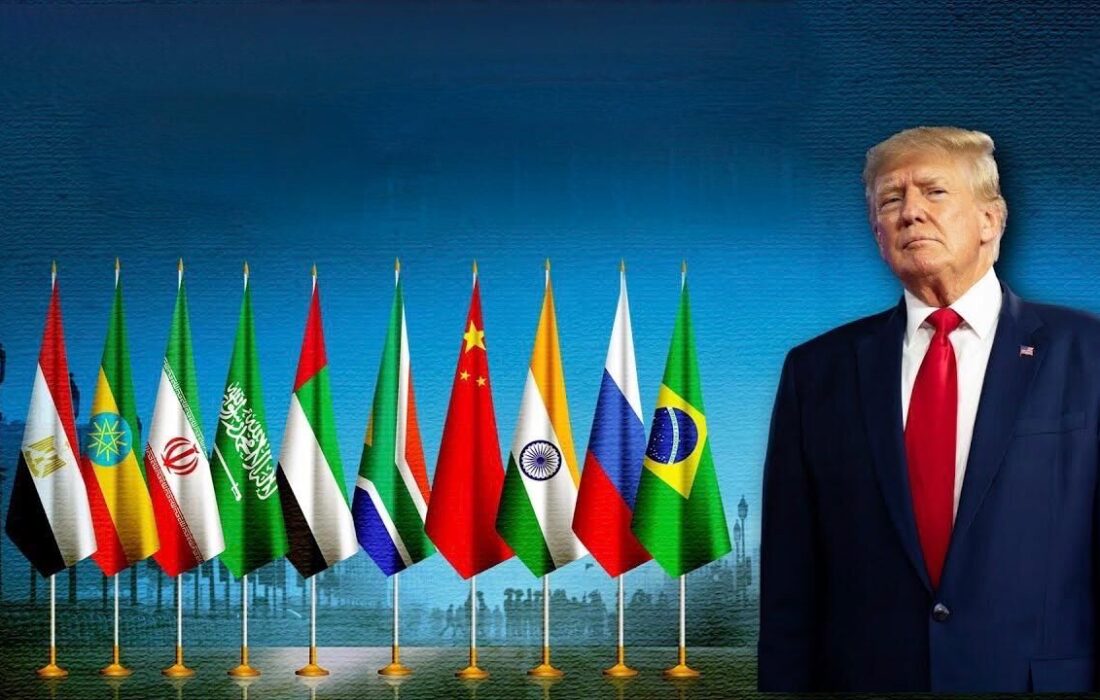 ترامپ کشورهای همفکر با بریکس را به اعمال تعرفه بیشتر تهدید کرد