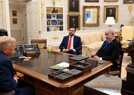 آکسیوس از جزئیات دیدار ۹۰ دقیقه‌ای نتانیاهو و ترامپ خبر داد/دو دیدار طی ۲۴ ساعت!