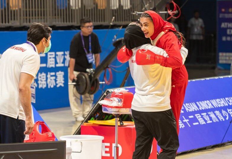 کار بزرگ شیر دختران ووشوکار ایران در خاک چین/قلع و قمع طلا