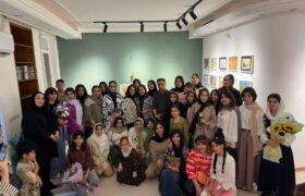 استقبال پر شور مردم اهواز از نمایشگاه طراحی و نقاشی “مرز پر گهر”