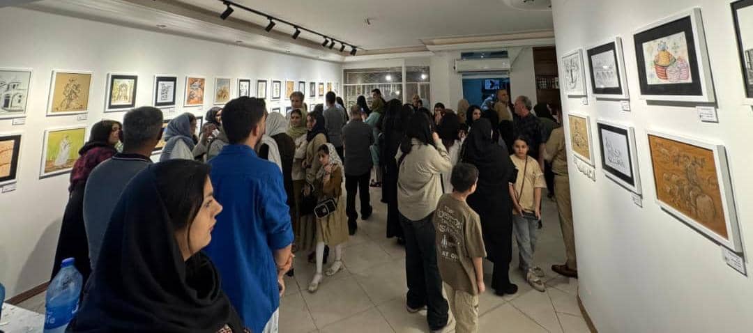 گزارش تصویری کارمیهن از اختتامیه نمایشگاه طراحی و نقاشی “مرز پرگهر” در اهواز
