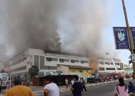 تعداد مصدومان آتش‌سوزی مجتمع ونوس انزلی به ۴۶ نفر رسید