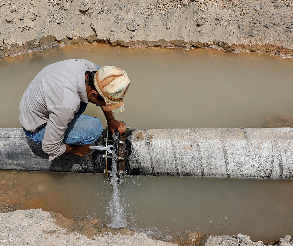 شکستگی در شبکه آب شهری شوشتر علامت‌گذاری شد