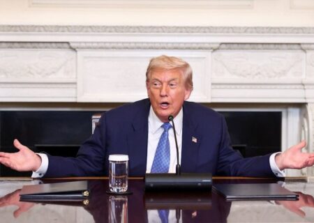 ترامپ ادعاهایش را تکرار کرد: تاسیسات هسته‌ای ایران را نابود کردم!/ تا حماس نابود نشود گروگان ها بر نمی گردند/ من در ۶ ماه به ۶ جنگ پایان دادم